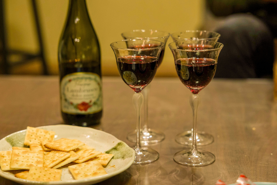 wine