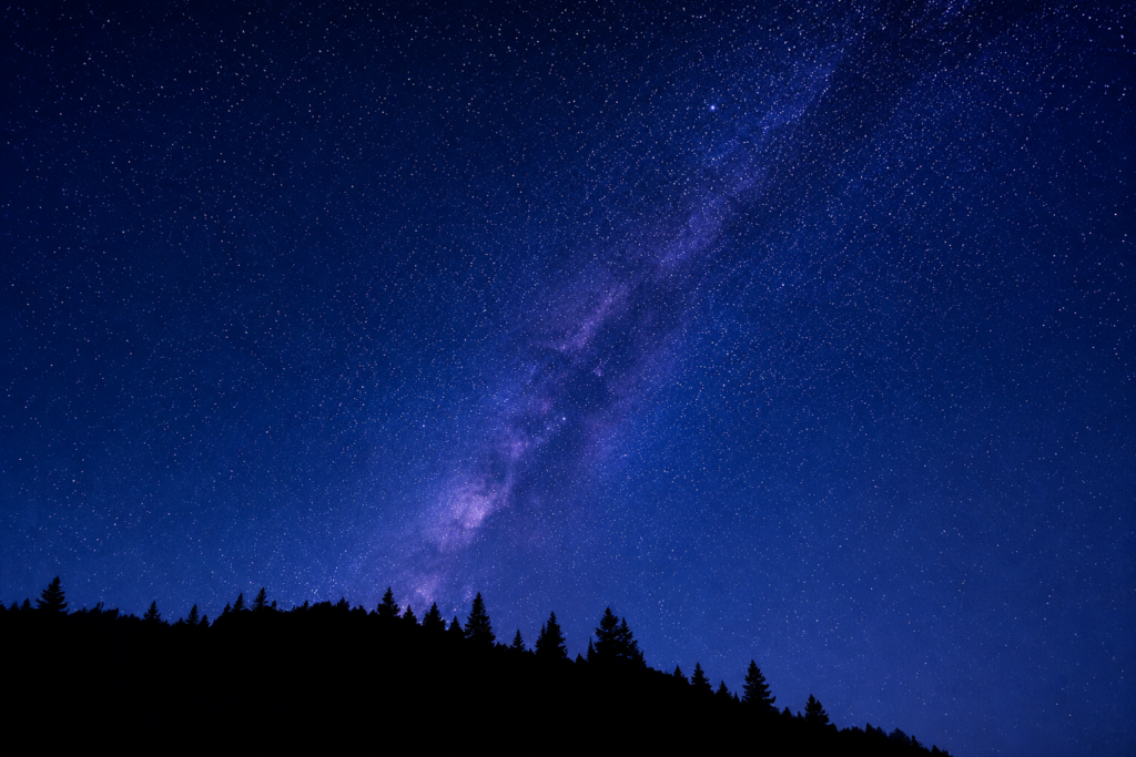 ヘブンス園原で見る星空